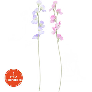 Sweet Pea Faux Stem