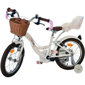VOLARE Blossom White 51698 16-Inch Girls Children's Bike