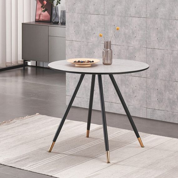 Single Dorchester LUX Rectangular Marbel Dining Table for Dining Room