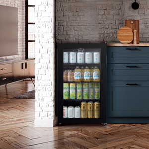 Under Counter Beer and Drinks Fridge with Adjustable Shelves