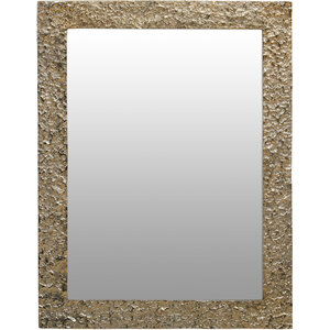 Brussels Rustic Vintage Silver Finish Wall Mirror