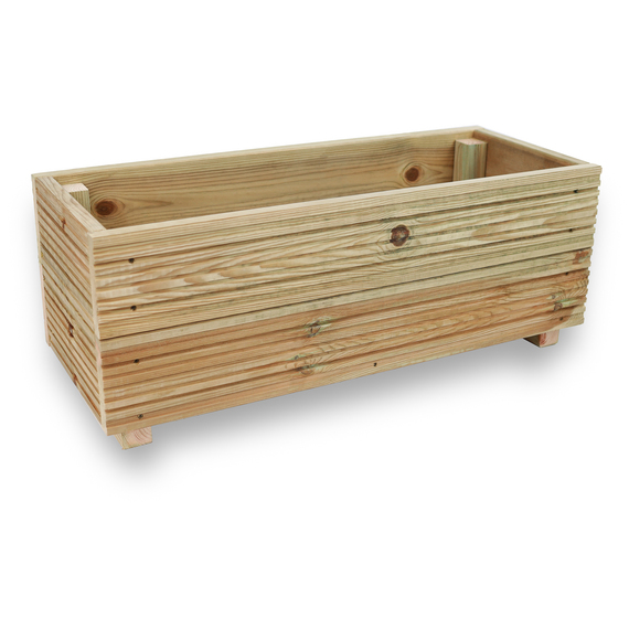 Large Wooden Decking Planter