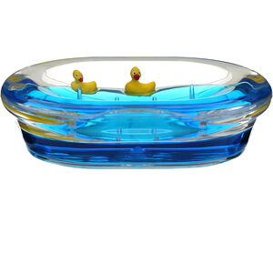 Floating Ducks Acrylic Soap Dish