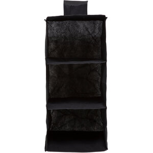 6 Section Black Hanging Garment Organiser