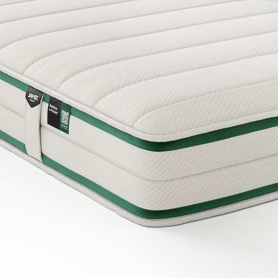 Jay-Be Natural Bamboo Pocket Sprung Children's Mattress - Single