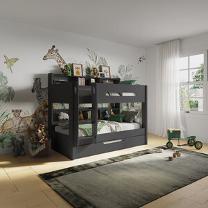 Interstellar Bunk Bed Grey