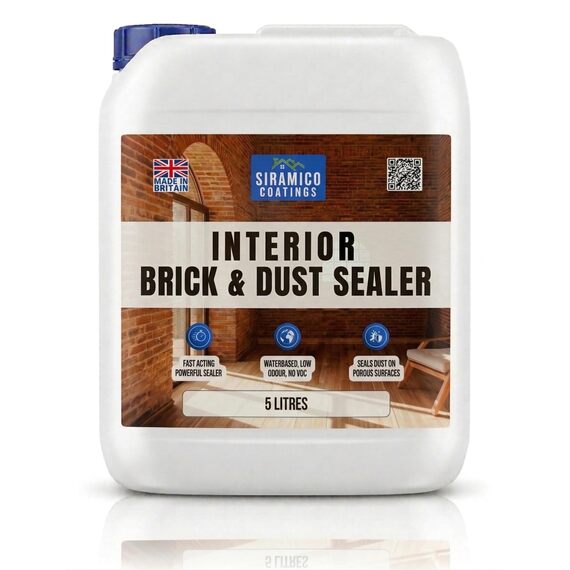 SIRAMICO COATINGS Interior Brick & Dust Sealer