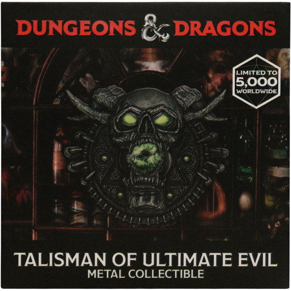 Dungeons and Dragons Talisman of Ultimate Evil Medallion and Art C