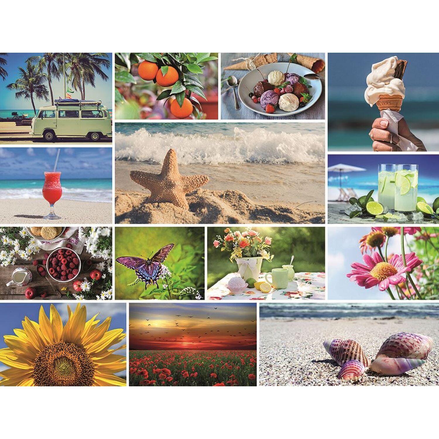 Summer Days 1000 Piece Jigsaw Puzzle