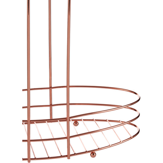 Dara 3 Tier Copper Plated Storage Rack
