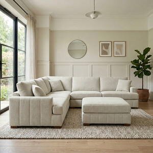 Arden Corner Sofa with Footstool