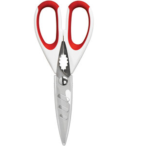 Zing Red TPR Multi Function Scissors