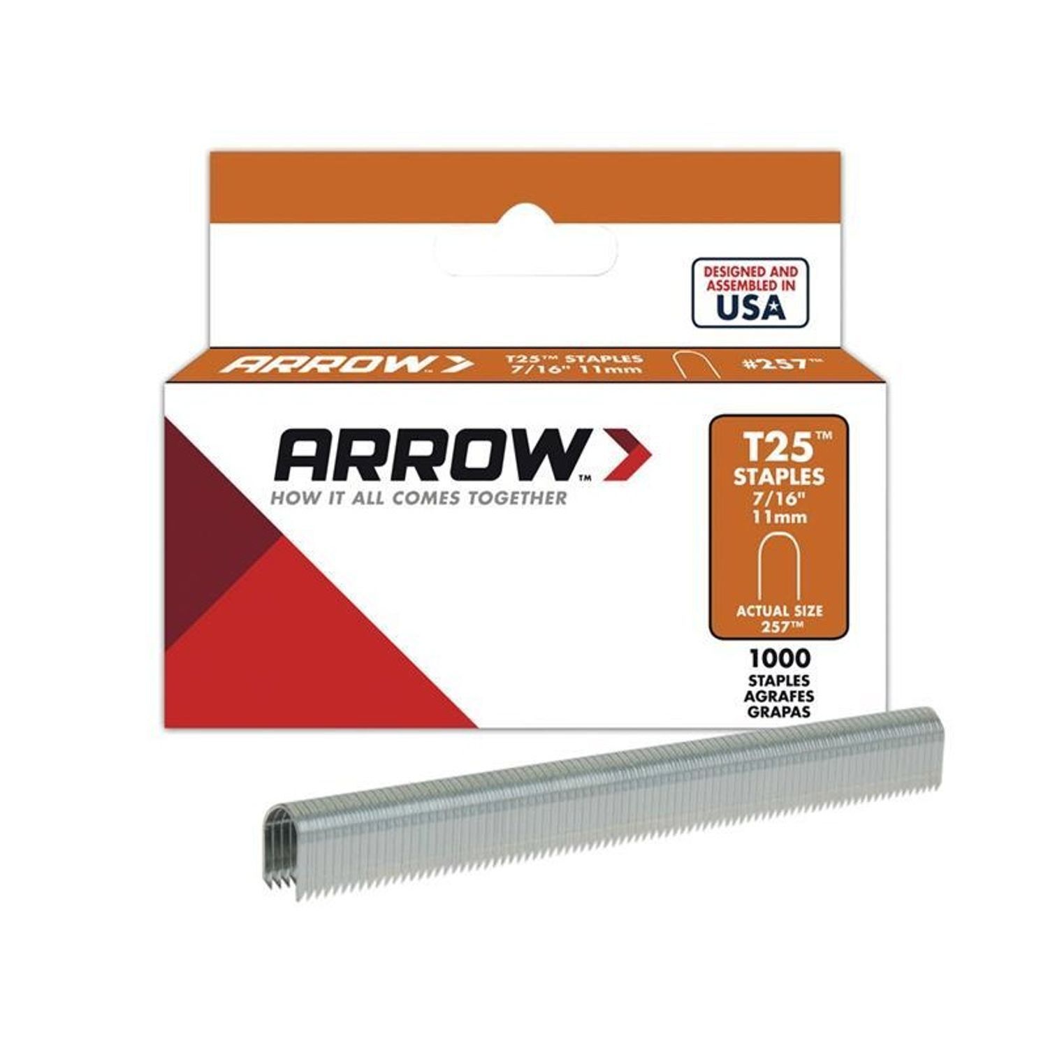 Arrow T25 Staples - Multi Colour