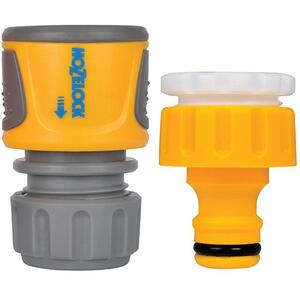 Hozelock Threaded Tap & Soft Touch Hose End Connector Set