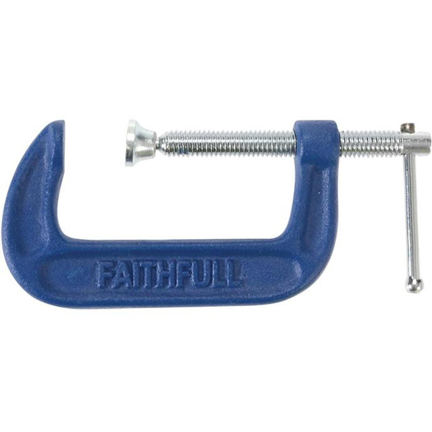 Faithfull Medium-Duty G Clamp 50Mm (2In) - Grey - Image 10