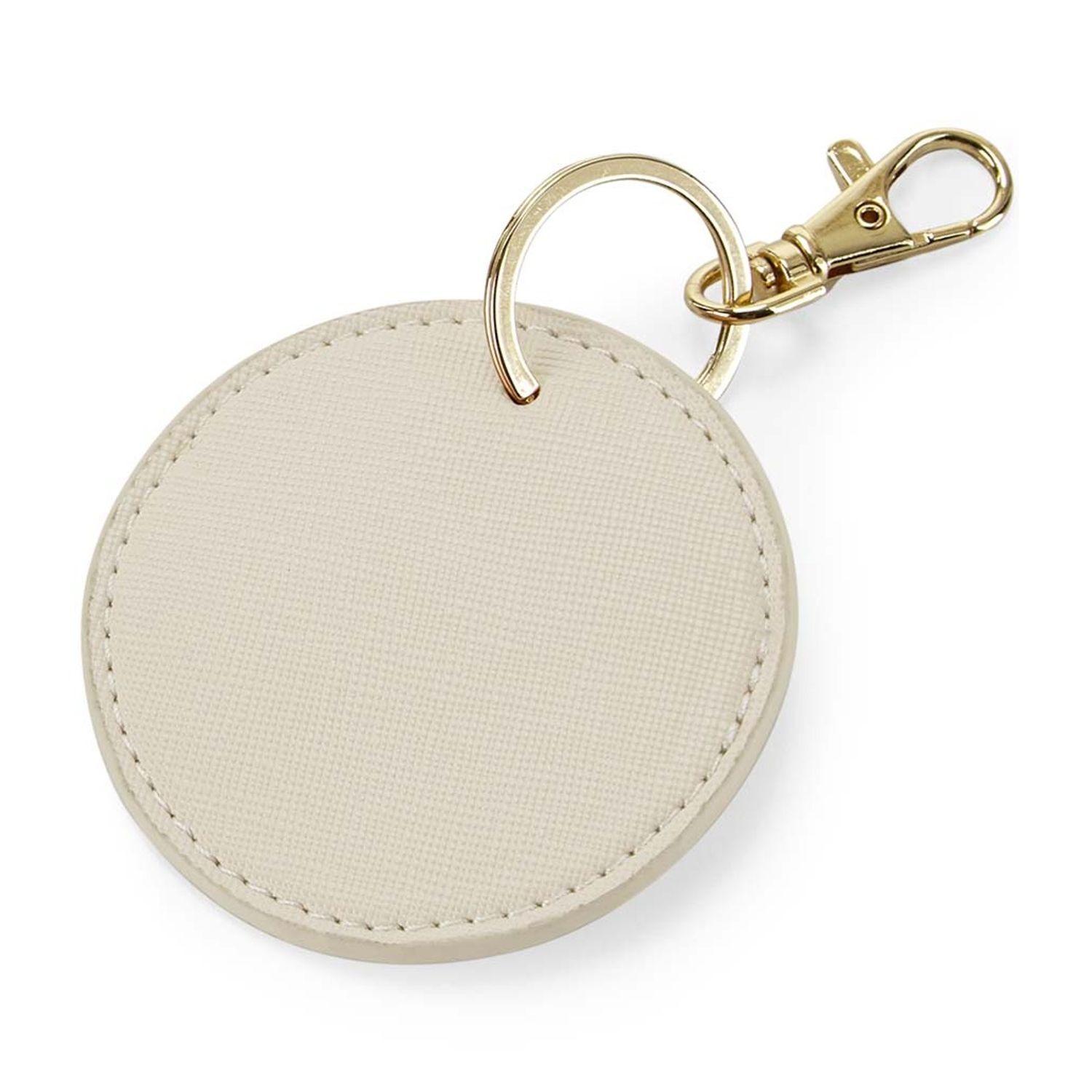 Bagbase Boutique Circular Key Clip - Oyster