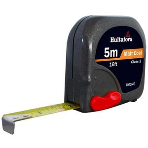 Hultafors UM5ME Uni-Matic II Pocket Tape 5m/16ft (Width 16mm)