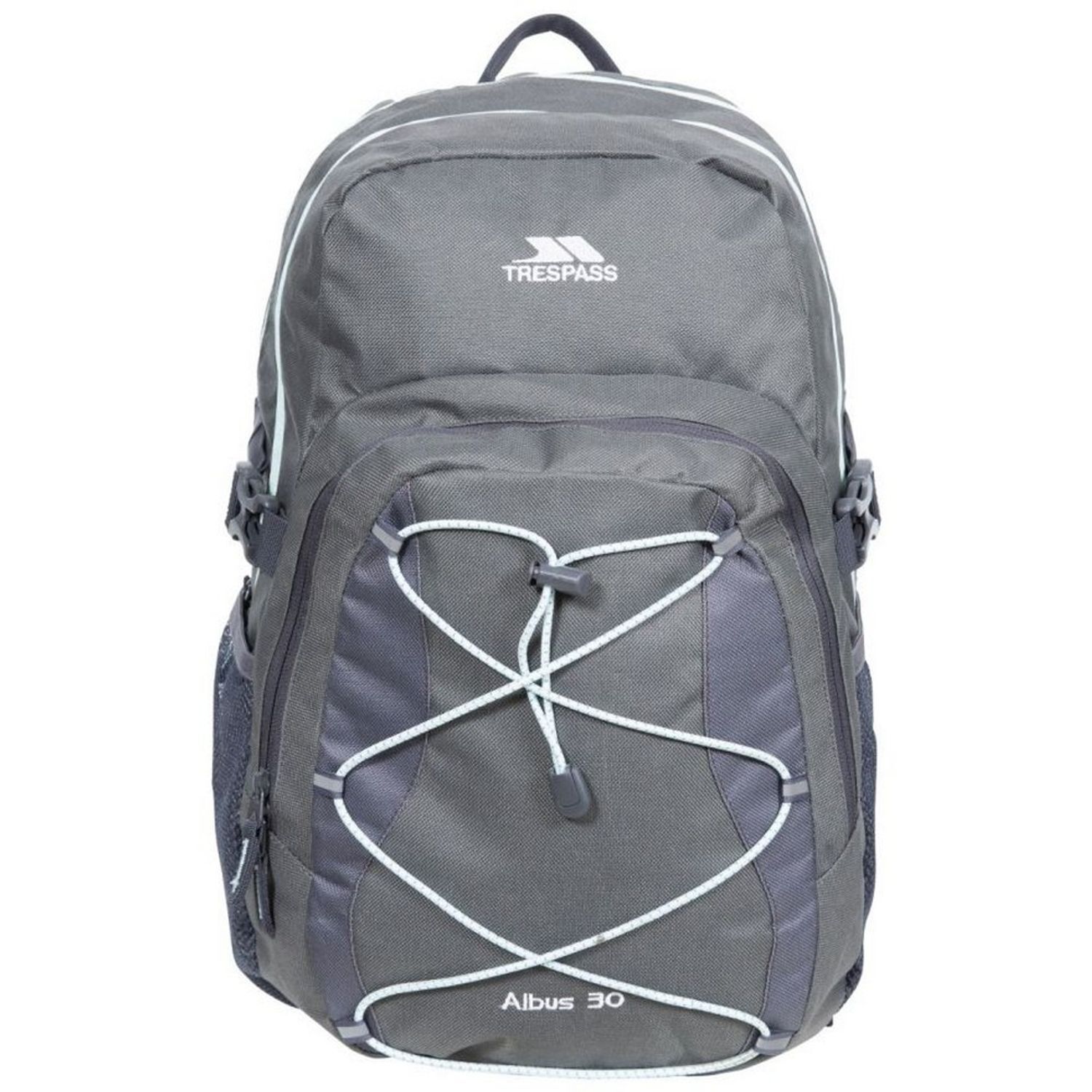 Trespass Albus 30 Litre Casual Rucksack/Backpack - Carbon