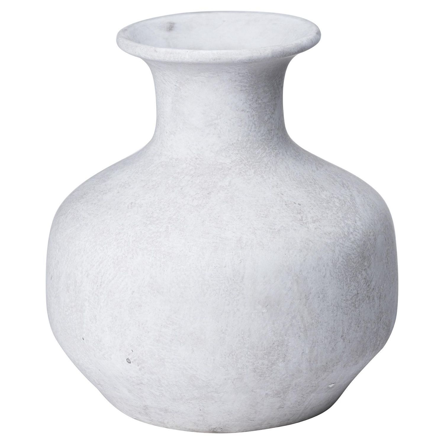 Hill Interiors Darcy Squat Vase - Stone