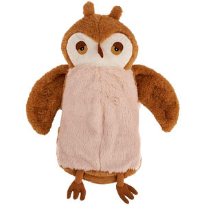 K Collection Owl 3D 750ml Hot Water Bottle And Cover