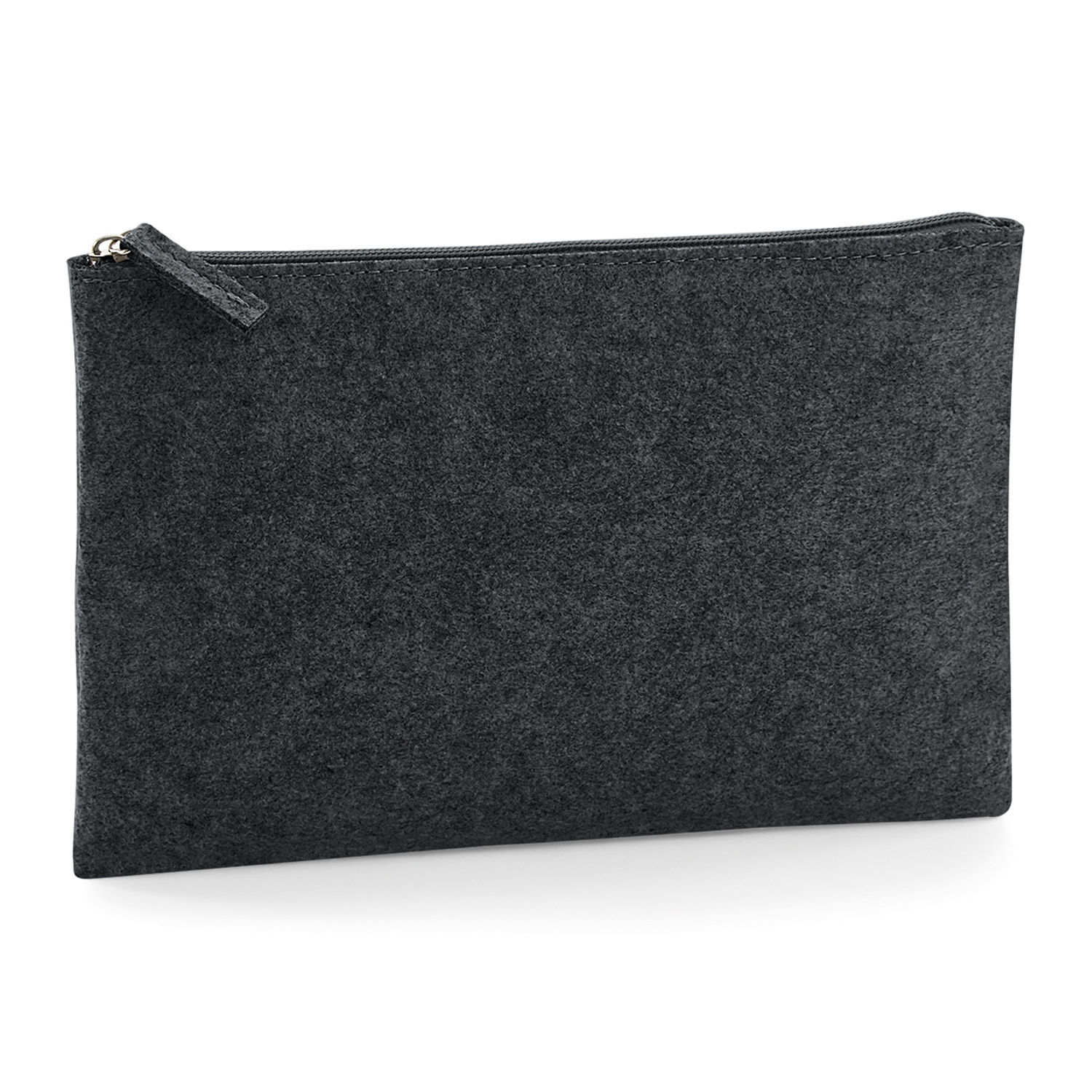 Bagbase Felt Accessory Pouch - Charcoal Melange