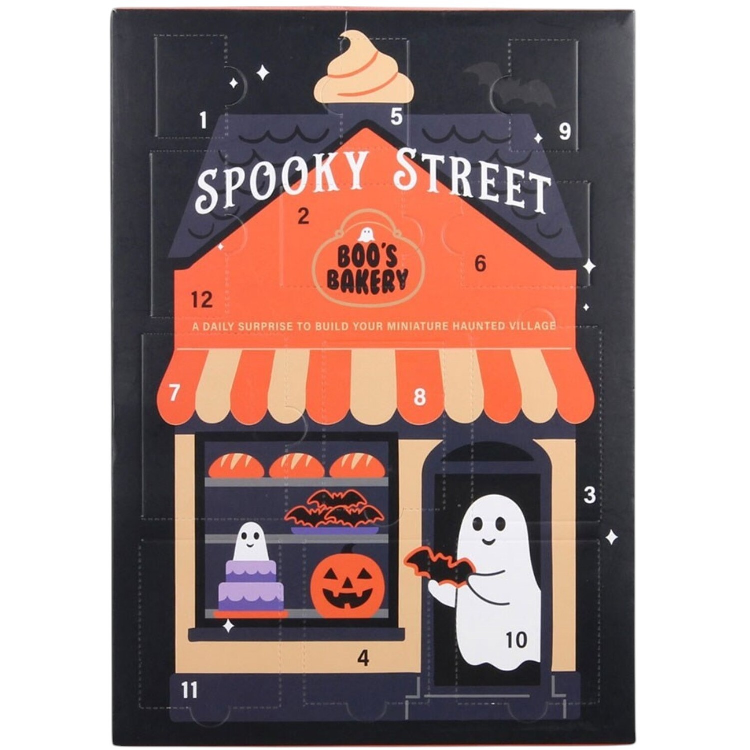 Kingsbury Gifts Spooky Street 12 Day Halloween Advent Calendar