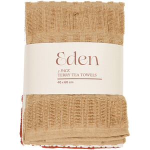 Pack of 5 Terry Tea Towels