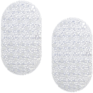 Hyrdro Extra Long Anti Slip Clear PVC Bath Mat 92cm x 46cm - 2 Set