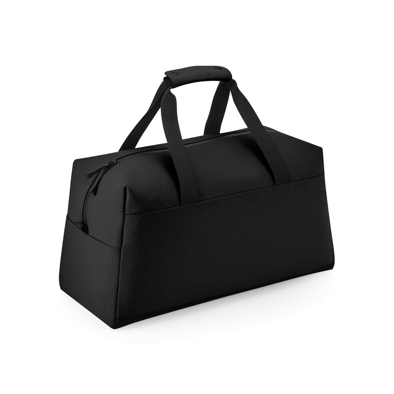 Bagbase (One Size, Black) Pu Duffle Bag - Image 3