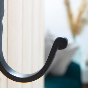 Arrowhead Coat Hook - W55mm x H140mm - Black - Pack of 5