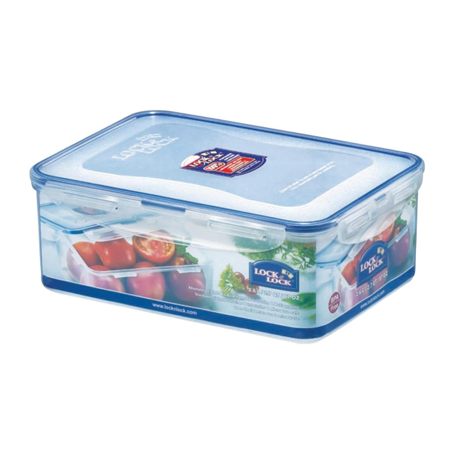 Locknlock Rectangular Storage Container 2.6L - Clear / 2.6L