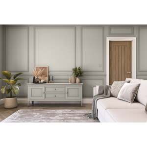 Hemway Interior Paint Sample, French Grey, Peel & Stick Swatch