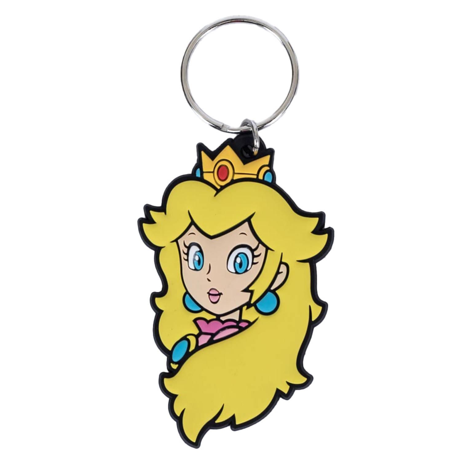 Super Mario Pvc Princess Peach Keyring - Image 4