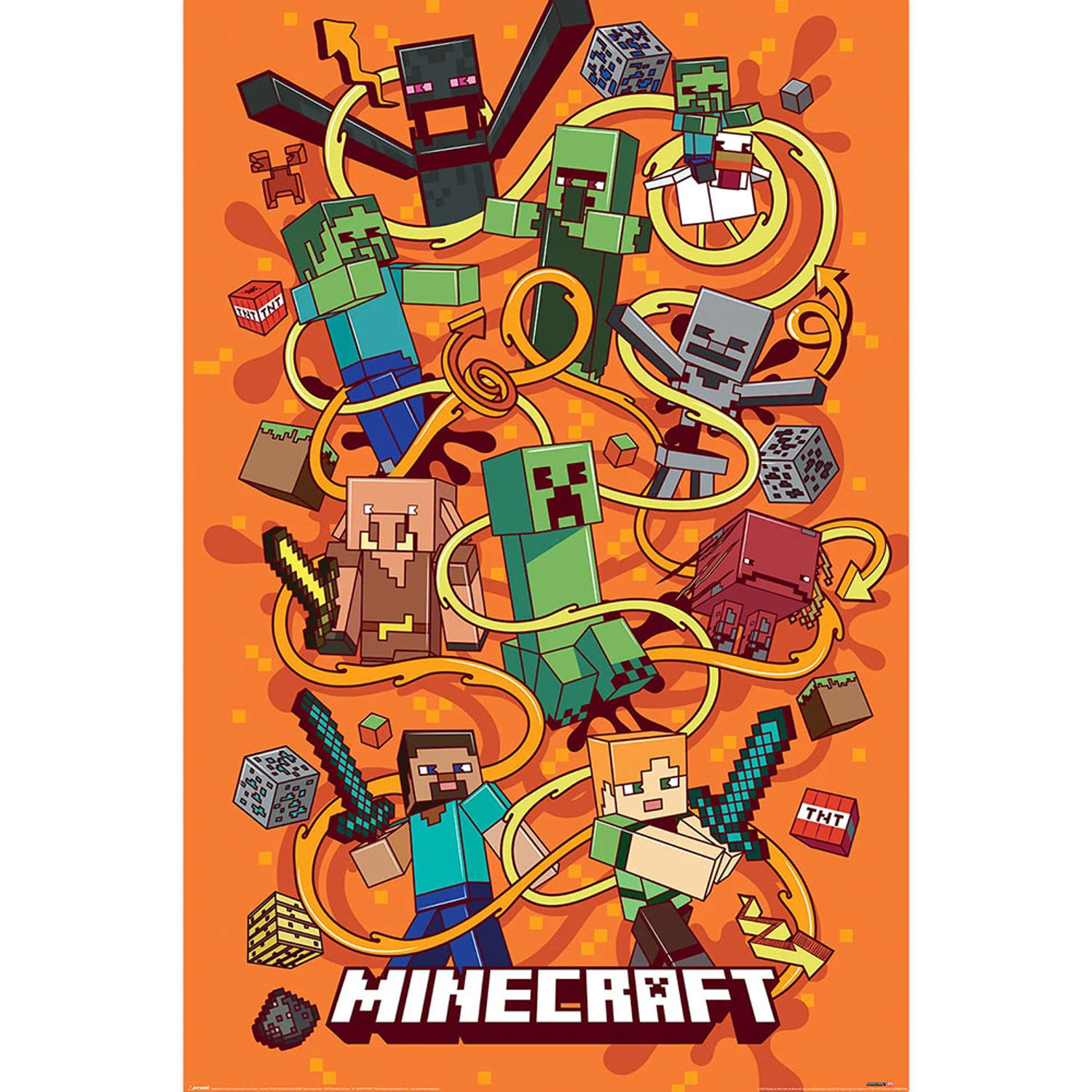Minecraft Funtage Poster - Image 2