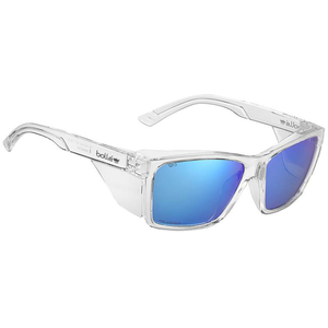 Bolle, STKS 420, Crystal Frame Safety Glasses, Flash Lens