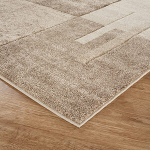Santiago Modern Abstract Geometric Carved Rugs Living Room Tile Design Area Rug