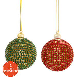 Traditional Crystal Bauble