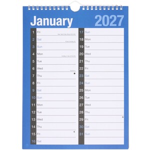 2027 Large Print Calendar