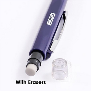 12 Sets of 0.7mm Pen-Style Mechanical Pencil and HB Lead Refills ¿ Smooth Writing, Anti-Slip Grip