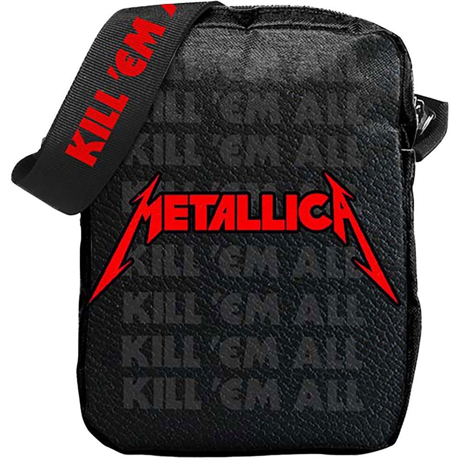 Metallica Kill Em All 1 Crossbody Bag - Black/Red