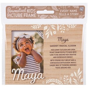 Maya Pre-personalised Child's Picture Frame