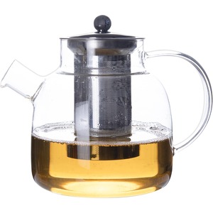 Eden & Willow Glass Teapot with Removable Steel Infuser