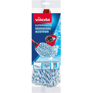 Vileda SuperMocio Microfibre Cotton Mop Refill