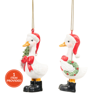 Christmas Goose Hanging Decoration