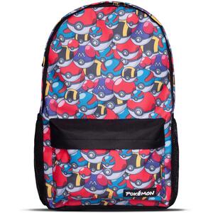 POKEMON Catch 'em All Sublimation All-Over Print Backpack - BP108511POK - Black