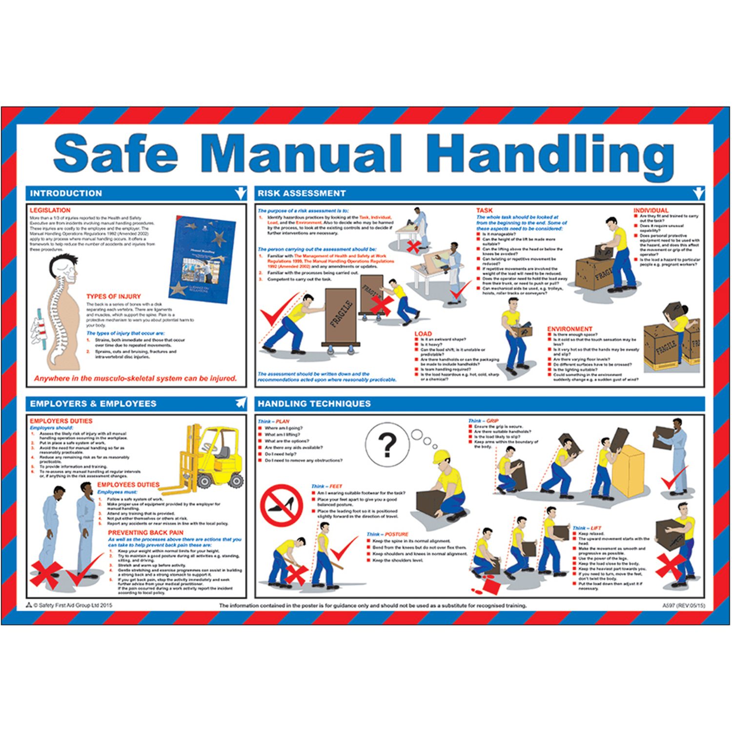 Pegdev Healthy And Safety Posters - White