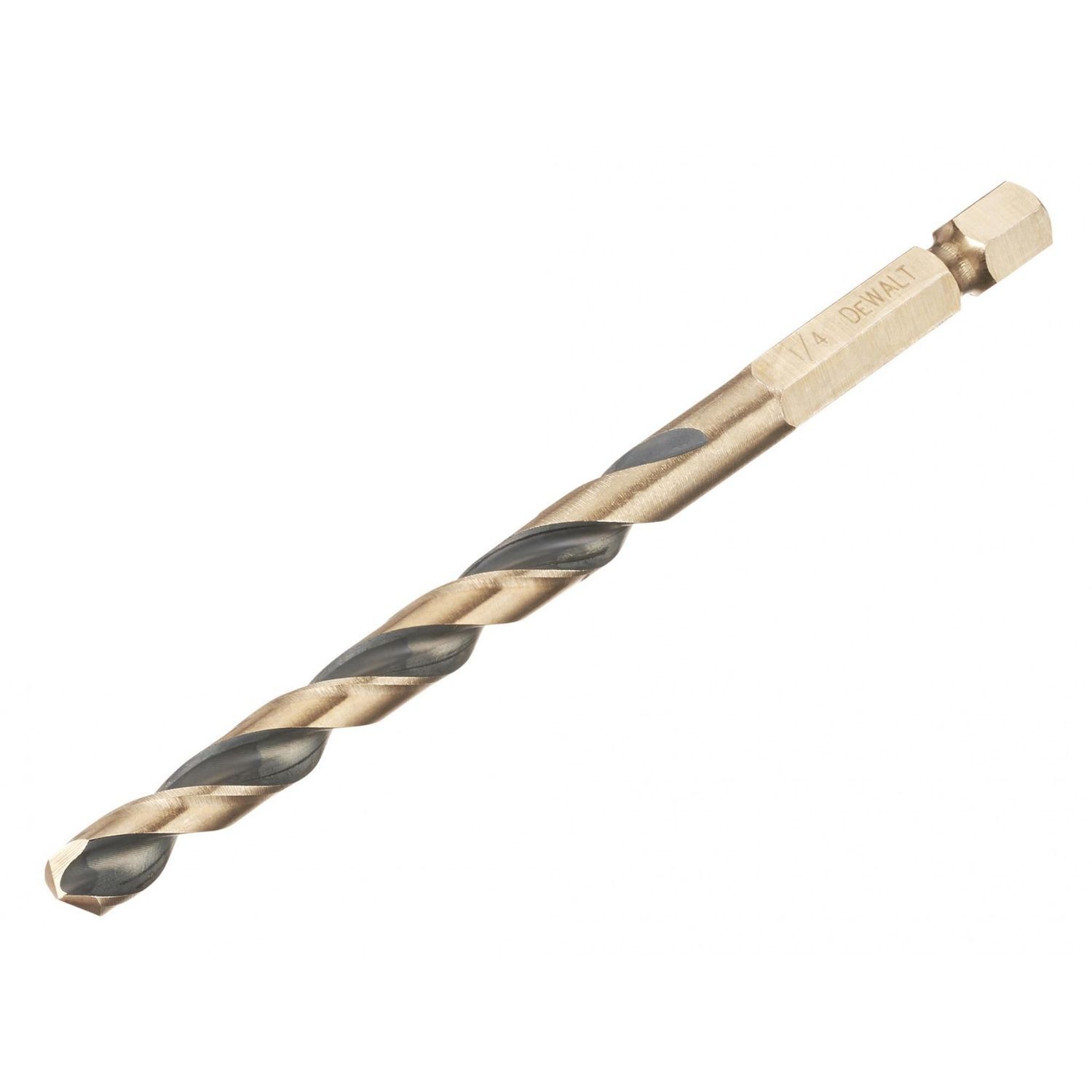 Dewalt Power Tools Black&Gold Hex Hss-G Drill Bits E - Multi Colour