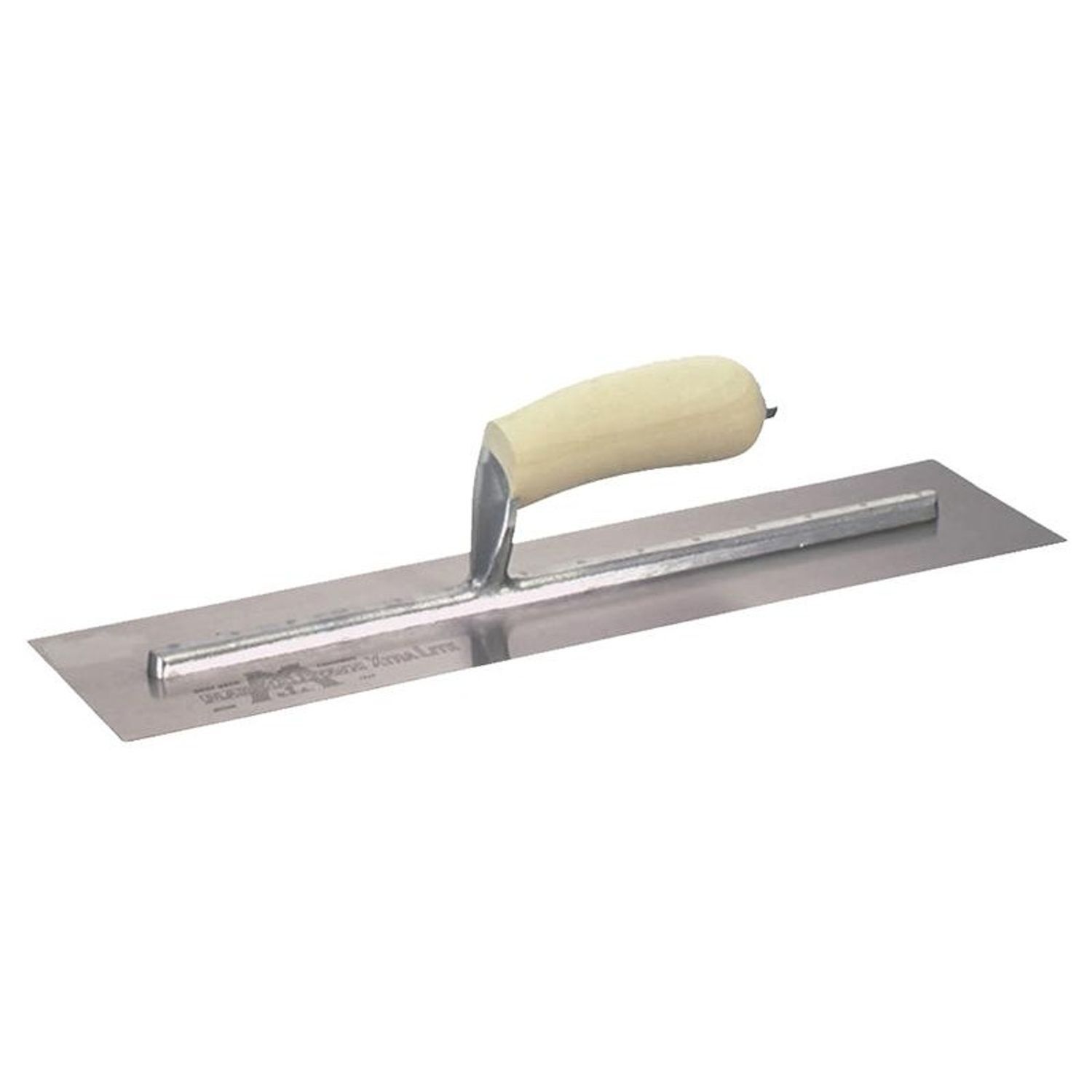Marshalltown Cement Finishing Trowel, Wooden Handle A - Multi Colour