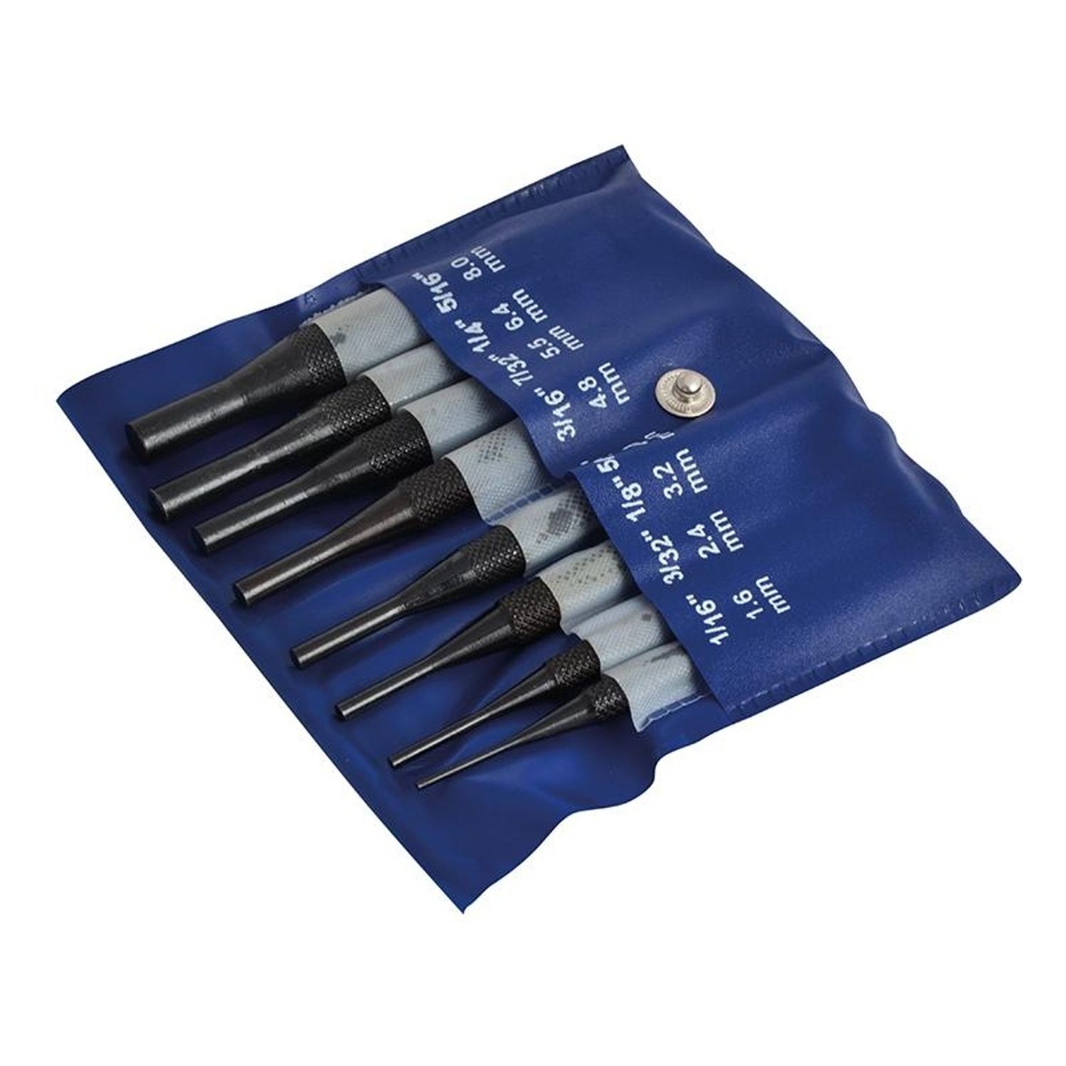 Faithfull Round Head Parallel Pin Punch E - Multi Colour