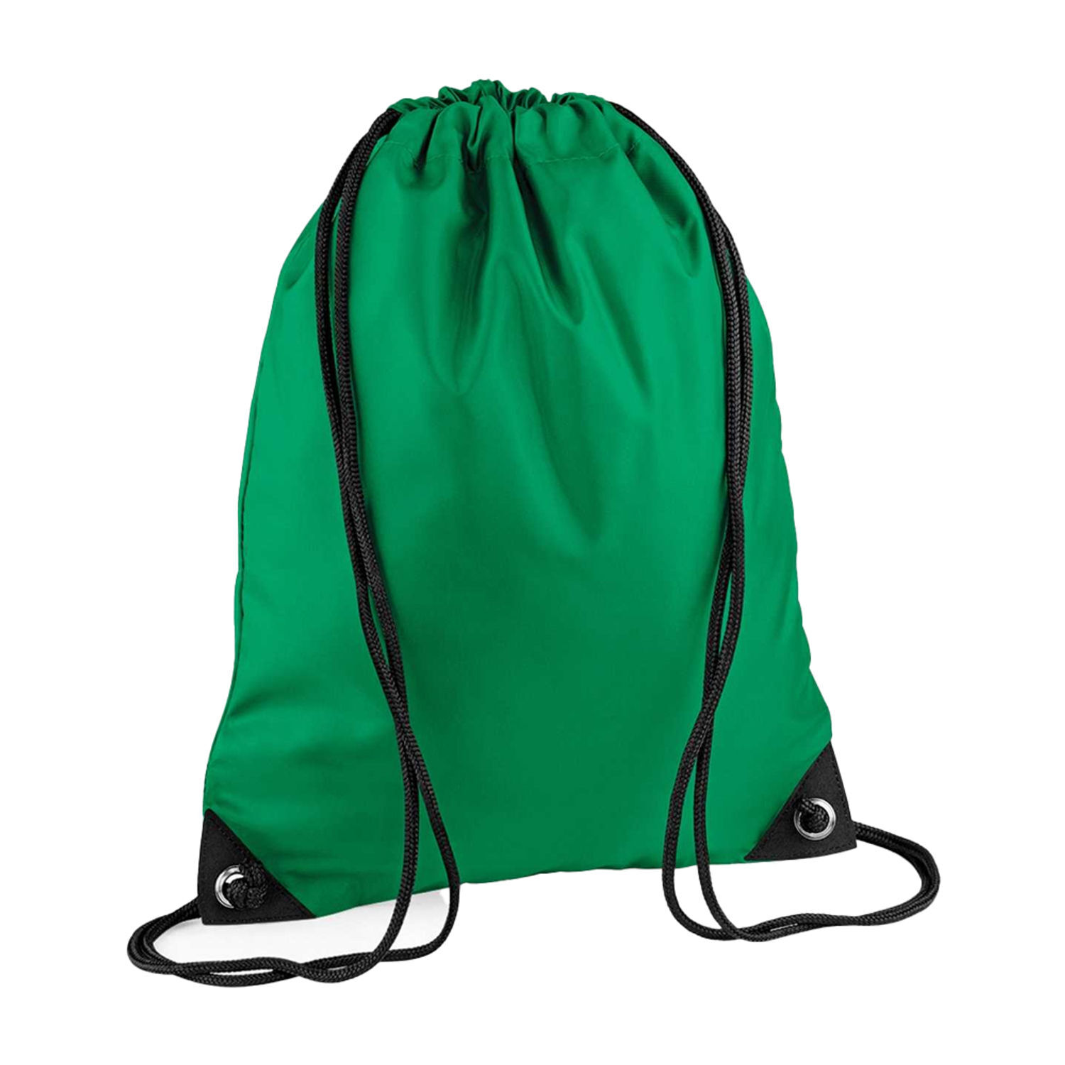 Bagbase Premium Drawstring Bag E - Kelly Green